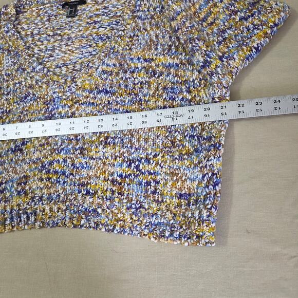 Forever 21 woman's v neck sweater size L - Picture 8 of 11
